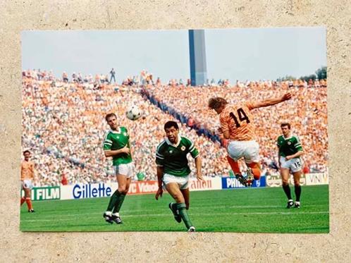Org kleurenfoto 20x30 cm 18-06-1988 Doelpunt E.K. Wim Kieft, Verzamelen, Sportartikelen en Voetbal, Nieuw, Poster, Plaatje of Sticker