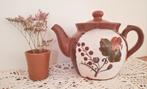 Handbeschilderde theepot, Ophalen
