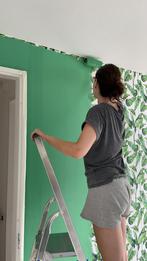 Flexa groene verf ‘boodschap’ 3 liter, Doe-het-zelf en Verbouw, Ophalen, Gebruikt, Verf, Minder dan 5 liter