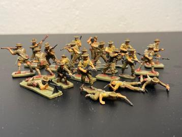 Airfix Anzec , Gurkhas Austrian Infantry WWII hand-Painted beschikbaar voor biedingen