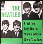 BEATLES - I Feel Fine +3 Denmark 1965 PS EP, Gebruikt, 7 inch, Ophalen of Verzenden, Pop