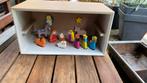 Eenvoudige houten Kerststal 31 x 16 x 15 cm., Diversen, Kerst, Ophalen of Verzenden, Zo goed als nieuw