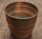 Vintage koperen bloempot, Ophalen of Verzenden