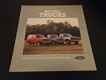 Brochure Ford Trucks 1984 USA  beschikbaar voor biedingen
