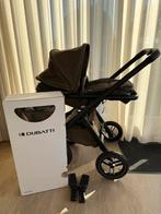 Dubatti One E3 Kinderwagen (donkergroen), Kinderen en Baby's, Kinderwagens en Combinaties, Zo goed als nieuw, Combiwagen, Met reiswieg