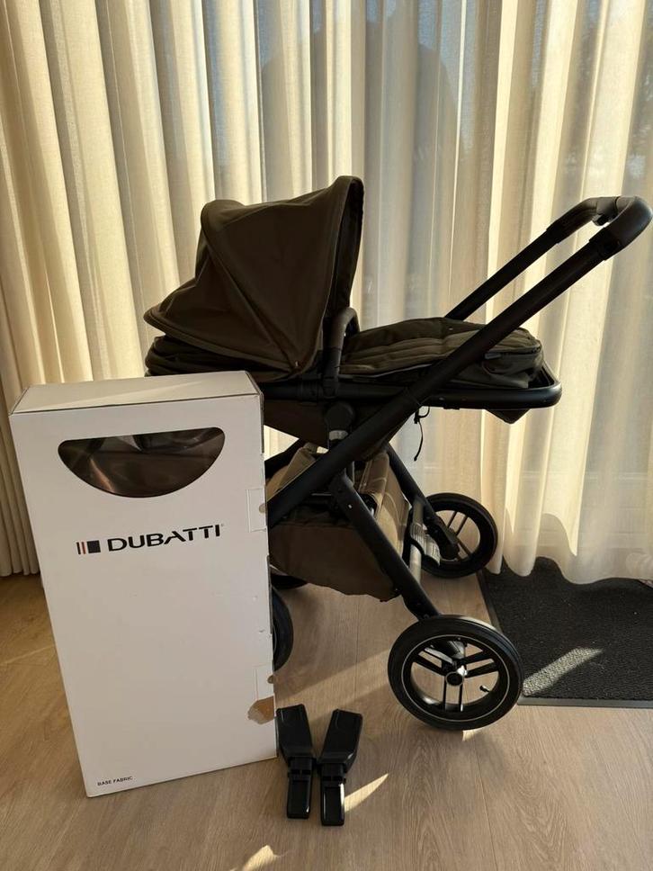 Dubatti One E3 Kinderwagen (donkergroen), Kinderen en Baby's, Kinderwagens en Combinaties, Zo goed als nieuw, Combiwagen, Overige merken