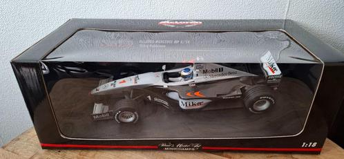 1.18 mcleren mp 4-14 m.hakkinen, Hobby en Vrije tijd, Modelauto's | 1:18, Zo goed als nieuw, Auto, MiniChamps, Ophalen of Verzenden