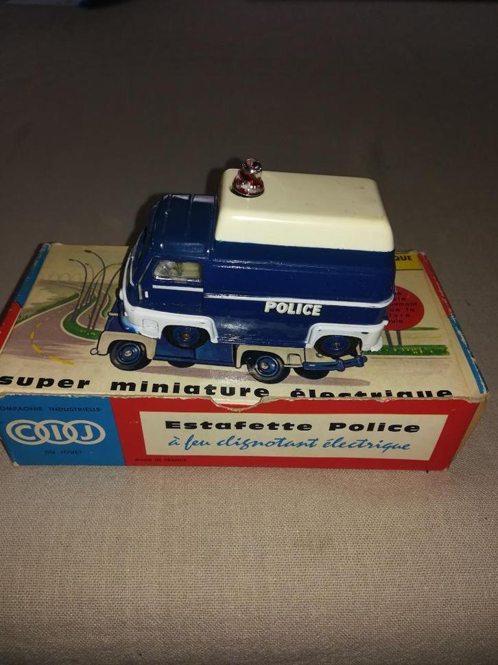 CIJ Renault Estafette Police, Hobby en Vrije tijd, Modelauto's | 1:43, Gebruikt, Auto, Overige merken, Ophalen of Verzenden