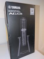 [NIEUW] Yamaha AG01 USB Condensator Microfoon - Zwart, Ophalen of Verzenden, Nieuw, Studiomicrofoon