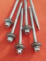 50-100x Verzinkte Sandwich paneelschroeven 5.5 x100 mm lang, Ophalen of Verzenden, Nieuw, 250 cm of meer, Balken