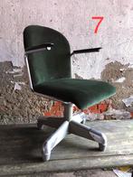 Gispen 356 bureaustoel gerefurbished design vintage, Groen, Ophalen of Verzenden, Bureaustoel, Zo goed als nieuw