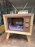 Surprise poezemand televisie stijgerhout, Dieren en Toebehoren, Ophalen, Zo goed als nieuw