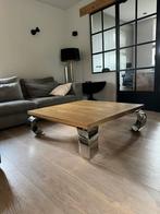 Salontafel Rofra 110 x 110 x 36, Huis en Inrichting, Tafels | Salontafels, Minder dan 50 cm, Zo goed als nieuw, Ophalen, Vierkant