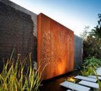 Cortenstaal schutting en wall art op maat, Tuin en Terras, Schuttingen, Ophalen, Nieuw, Minder dan 3 meter, 1 tot 2 meter