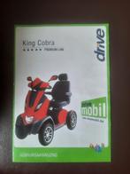 King Cobra Scootmobiel met Lithium batterijen, Ophalen, Gebruikt, Oplaadbaar