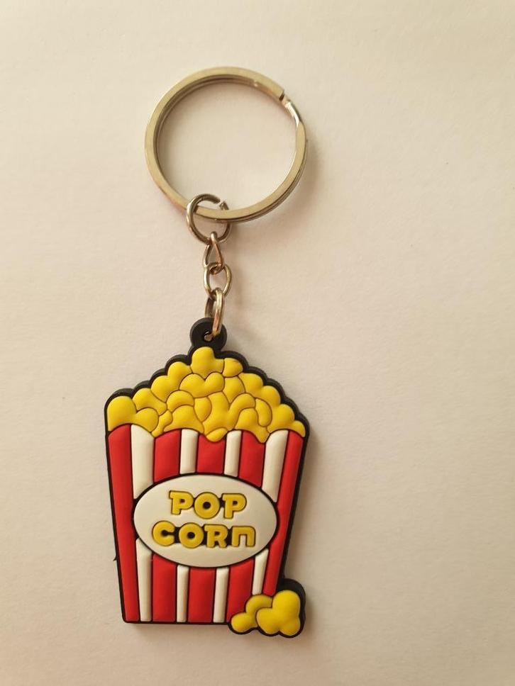 Popcorn sleutelhangers, nieuw!, Hobby en Vrije tijd, Feestartikelen, Nieuw, Feestartikel, Ophalen of Verzenden