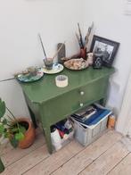 vintage groen kastje, Ophalen, Huis en Inrichting