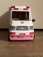 Barbie ambulance en dokterspost, Ophalen of Verzenden, Gebruikt
