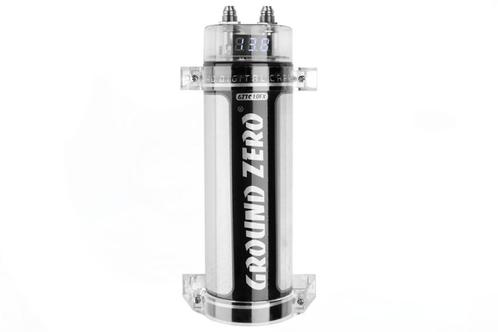 Ground Zero GZTC 1.0FX Condensator / Powercap 1 Farad, Auto diversen, Autospeakers, Nieuw, Verzenden
