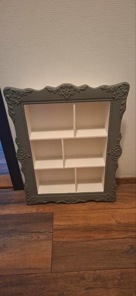 Vintage Wandkastje met Vakken, Huis en Inrichting, Woonaccessoires | Wandplanken en Boekenplanken, Gebruikt, Ophalen