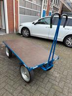 Stevige Bolderkar/Trekkar met Hekjes & Rem, Ophalen