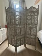 Prachtig opengewerkt houten kamerscherm, Huis en Inrichting, Ophalen, Gebruikt