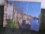 Mooie lenteopname van Brede Haven 60x80, Nieuw, Schilderij, Ophalen, 75 cm of meer