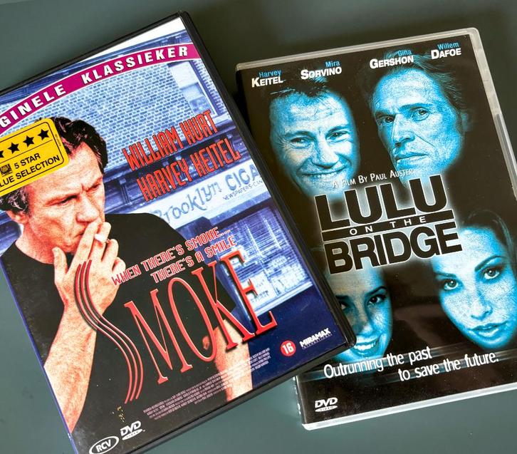 PAUL AUSTER (2 films, DVD), Cd's en Dvd's, Dvd's | Filmhuis, Zo goed als nieuw, Overige gebieden, Vanaf 16 jaar, Ophalen of Verzenden