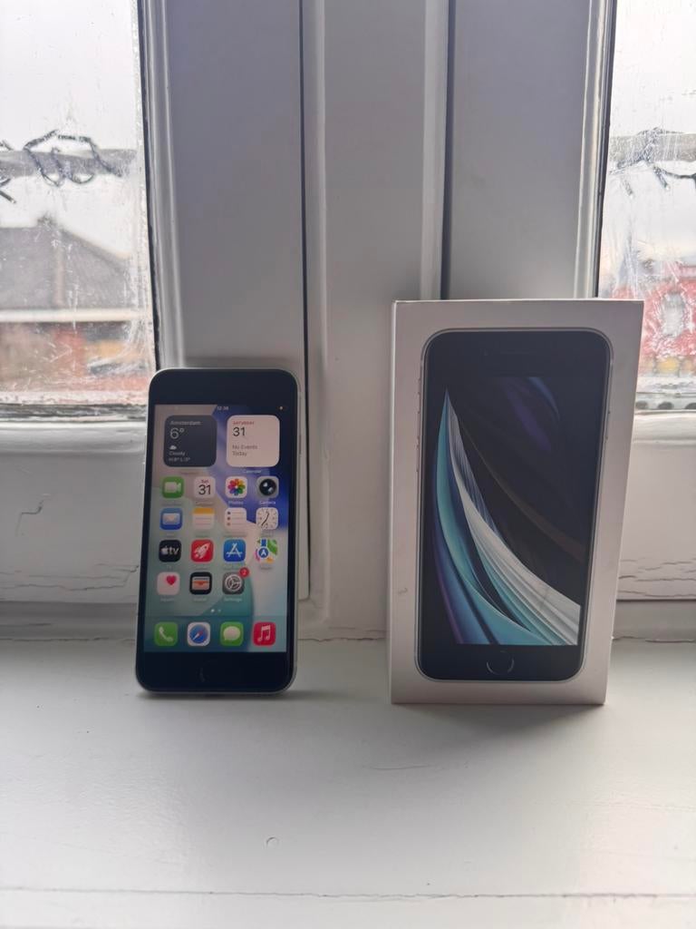 iphone SE 2020, Ophalen of Verzenden, Zo goed als nieuw, Zwart, 128 GB