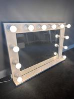 Hollywood spiegel / spiegel met lampen, Huis en Inrichting, Minder dan 100 cm, 75 tot 100 cm, Rechthoekig, Zo goed als nieuw