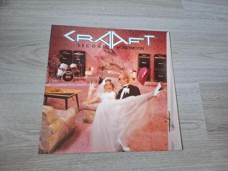 LP Craaft – Second Honeymoon. (1988), Cd's en Dvd's, Vinyl | Rock, Zo goed als nieuw, 12 inch, Ophalen of Verzenden