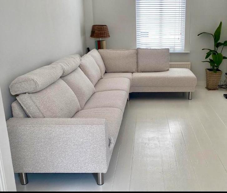 Lounge hoekbank met 2 relax seats, model Sharida ZitMaxx, Huis en Inrichting, Banken | Bankstellen, Zo goed als nieuw, Hoekbank