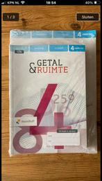 NIEUW! 3 boekenpakket Wiskunde  4 VMBO Getal&Ruimte, Ophalen of Verzenden, Nieuw, VMBO