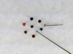 Zilveren Neusknopjes - Neuspiercing - set met 7 kleuren, Sieraden, Tassen en Uiterlijk, Piercings, Verzenden, Info@toas.nl, Nieuw