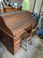 Oud eiken rolluikbureau, Antiek en Kunst, Ophalen of Verzenden