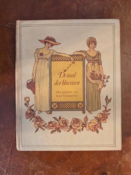 De Taal der Bloemen - Kate Greenaway (1978, misdruk), Antiek en Kunst, Antiek | Boeken en Bijbels, Ophalen of Verzenden