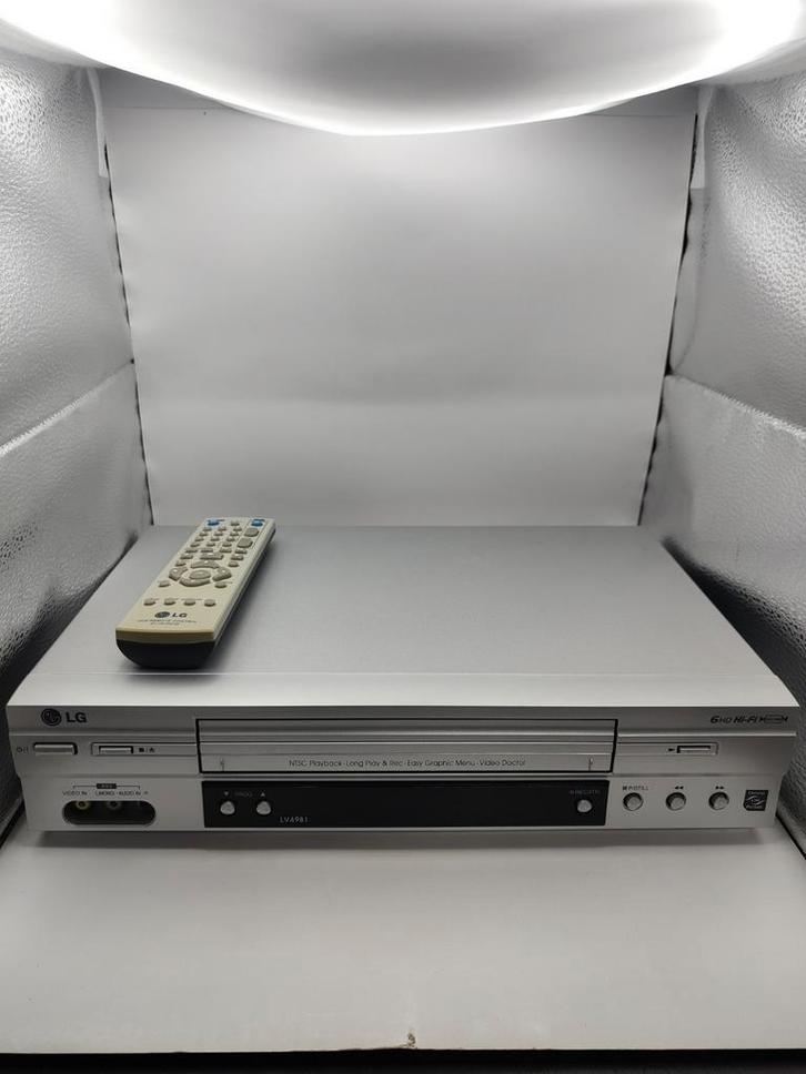 LG LV4981 Videorecorder VHS Speler, Audio, Tv en Foto, Videospelers, Gebruikt, VHS-speler of -recorder, Ophalen of Verzenden