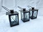 Kandelaars zwart, Ophalen, Gebruikt, Zwart, Metaal