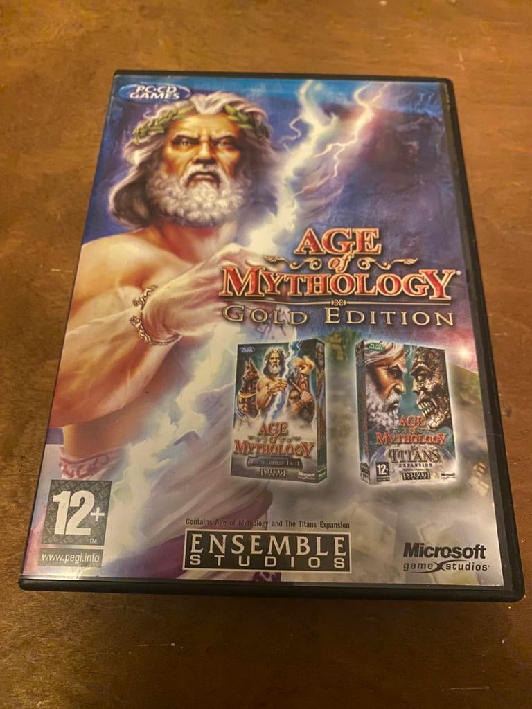 PC Game: Age of Mythology + The Titans (Gold Editon), Spelcomputers en Games, Games | Pc, 1 speler, Ophalen of Verzenden, Zo goed als nieuw