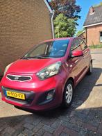 Kia Picanto 1.0 Cvvt 5-DRS 2013, Auto's, Voorwielaandrijving, Metallic lak, Stof, Zwart