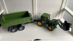 Tractor met kar van Bruder John Deere 6920, Ophalen of Verzenden, Zo goed als nieuw