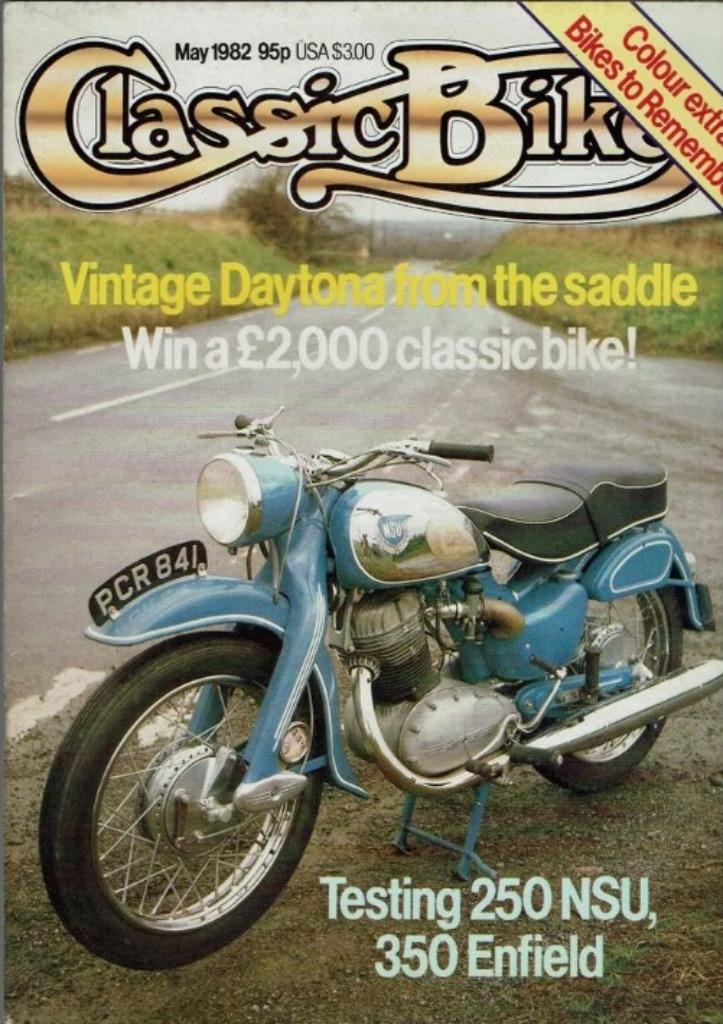 Classic Bike Magazine mei 1982, Boeken, Motoren, Gelezen, Verzenden