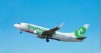 Twee Transavia tickets Eindhoven/Lissabon 6-8 t/m 16-8 2025, Twee personen, Vliegtuig, Buitenland, Met bestemming of datum