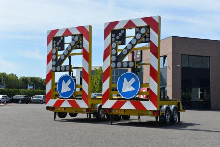 2x Actiewagen Verdegro | In zeer nette staat | Pijlwagen, Auto diversen, Aanhangers en Bagagewagens, Gebruikt, Ophalen
