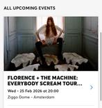 Florence + The machine - Ziggo Dome Amsterdam te koop, Tickets en Kaartjes, Twee personen, Overige soorten