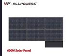 Allpowers 600W Opvouwbaar Zonnepaneel – Hoog Rendement (23%), Verzenden, Nieuw