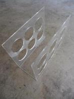 Origineel vintage wijnrek, vintage design, Kunststof, 5 tot 15 flessen, Ophalen of Verzenden, Zo goed als nieuw