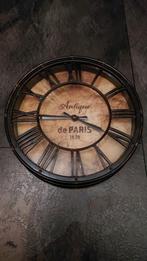 Antieke Wandklok 'Antique de Paris', Huis en Inrichting, Ophalen of Verzenden, Gebruikt, Analoog, Wandklok