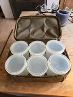 Fox Stalker tas case met bait glug pop up tubs, Watersport en Boten, Hengelsport | Karpervissen, Ophalen of Verzenden, Zo goed als nieuw