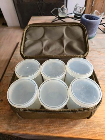 Fox Stalker tas case met bait glug pop up tubs  beschikbaar voor biedingen